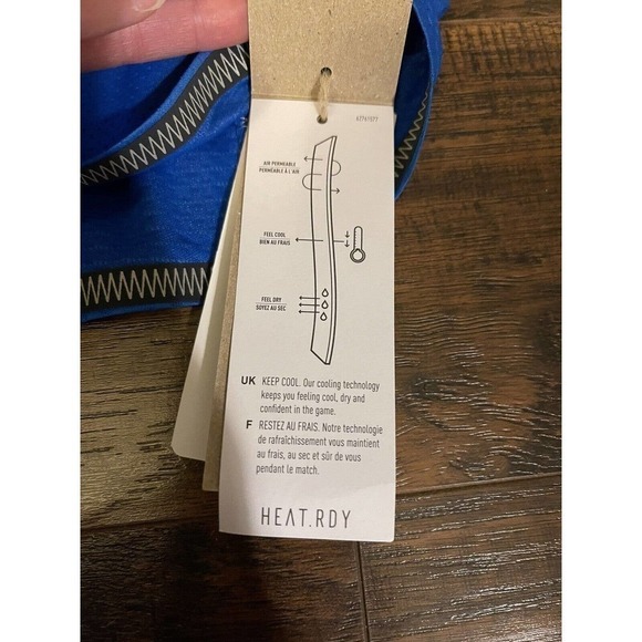 Adidas Women’s Training Heat.rdy Tee Fn6000 Small $70 - Picture 3 of 5